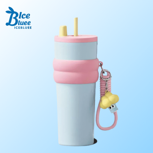 Bình giữ nhiệt khắc chữ Xanh IB